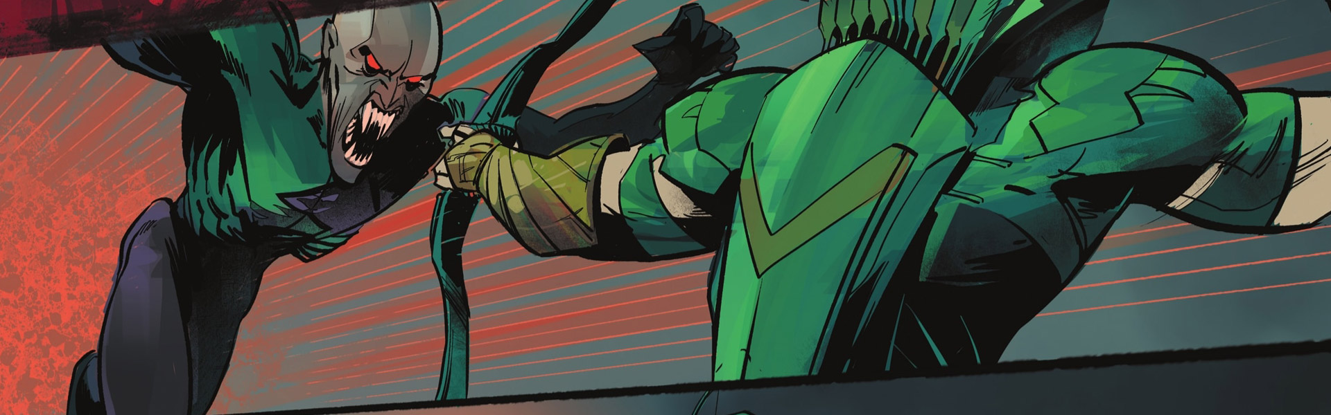 Green Arrow fight Luthor Vampire