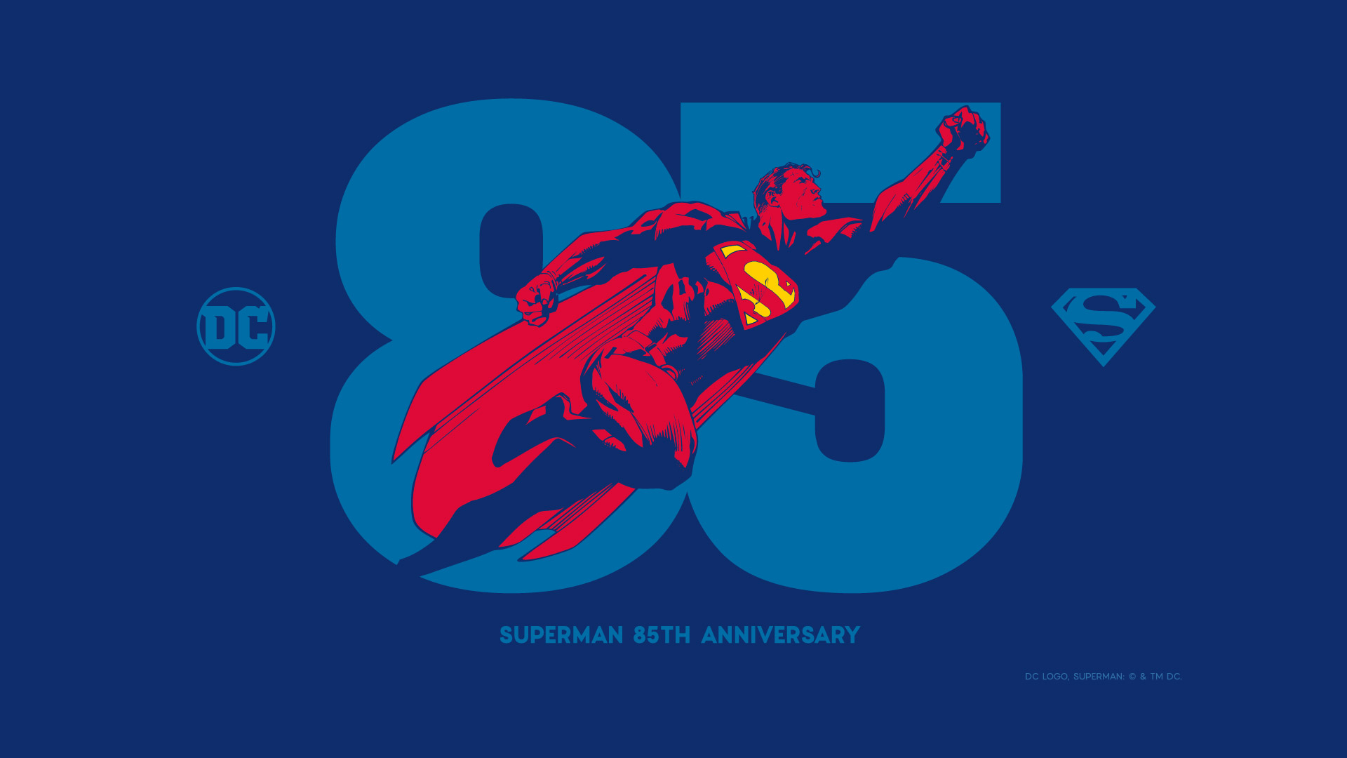 Dc Comics Superman 85th Anniversary